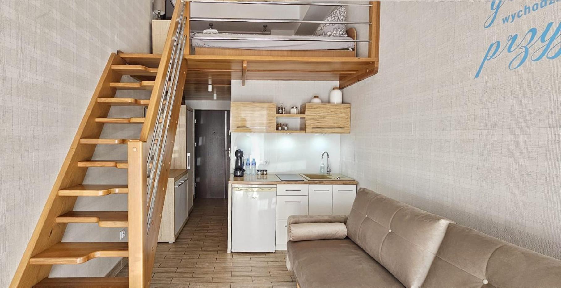 Holiday Home Slavia New S8 Miedzyzdroje Z Antresola I Balkonem Przy Plazy Екстер'єр фото